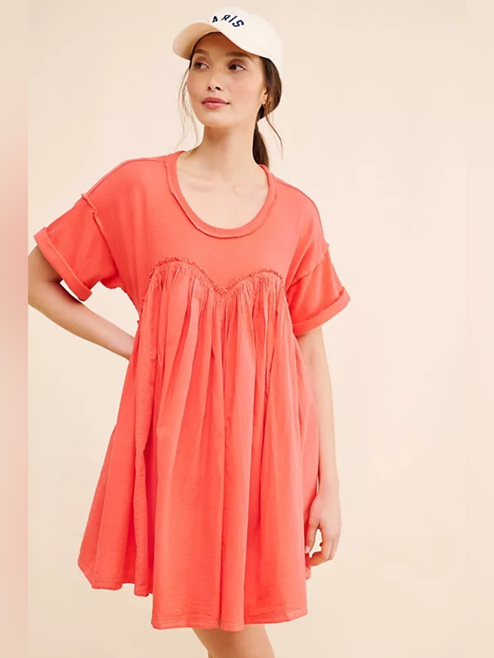 Free People Catalina Babydoll Mini Dress